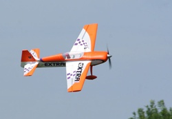 Extra 300 in flight